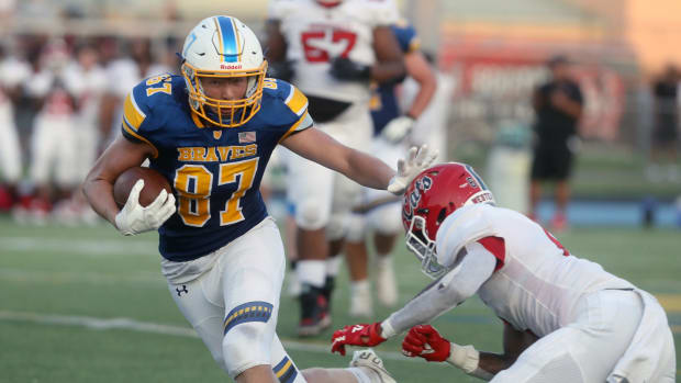 Junior Gavin Grover is among the top returnees on offense for Olentangy. He had 41 receptions for 421 yards and two touchdowns last season.